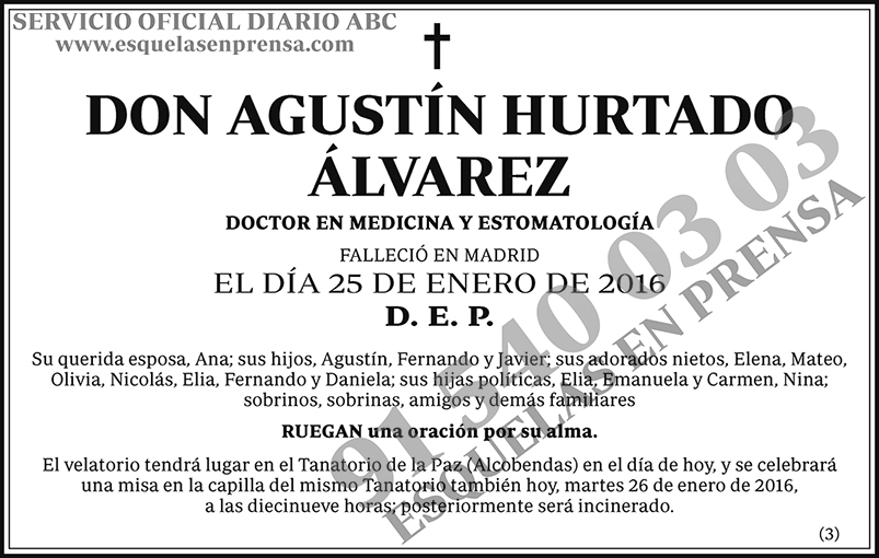 Agustín Hurtado Álvarez